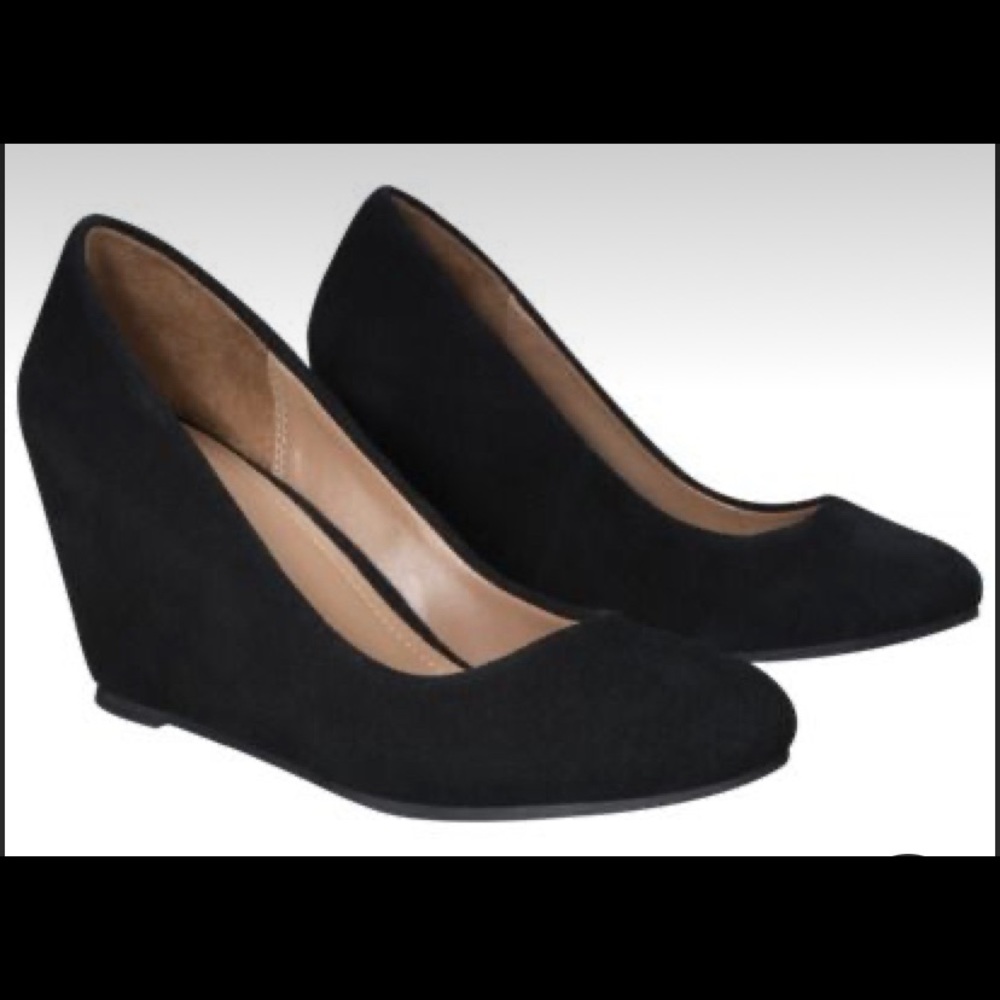 Merona Suede Wedge Pump